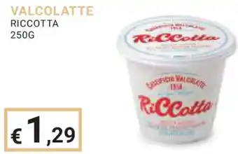 VALCOLATTE RICCOTTA 250G