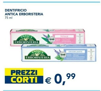 Esselunga Antica Erboristeria Dentifricio offerta