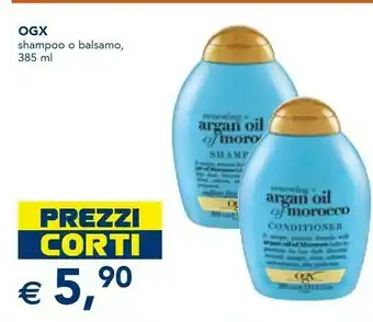 Esselunga Ogx Hydrate + Repair Argan Oil Of Morocco Shampoo Donne Shampoo 385ml offerta