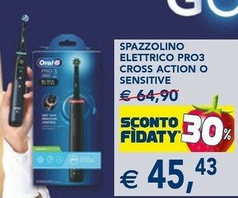 Esselunga Oral-B PRO Spazzolino Elettrico 670 Cross Action offerta