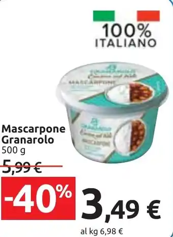 Carrefour Mascarpone Granarolo 500 g offerta