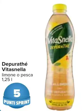 Depurathé Vitasnella limone o pesca 1,25 l