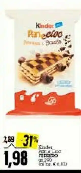 Emi Supermercati Ferrero Kinder Pan E Cioc offerta