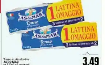 Emi Supermercati Asdomar Tonno All'Olio Di Oliva offerta