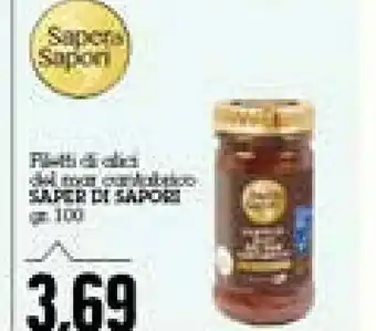 Saper di sapori Filetti Di Alici