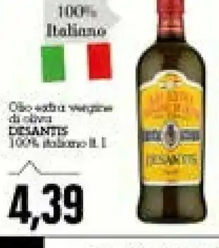 Emi Supermercati Desantis Olio Extra Vergine Di Oliva offerta