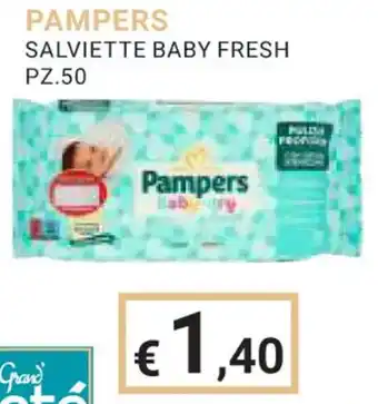 Eté PAMPERS SALVIETTE BABY FRESH PZ.50 offerta