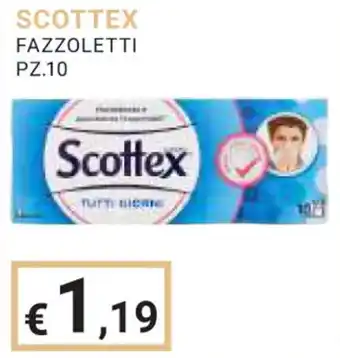 SCOTTEX FAZZOLETTI PZ.10