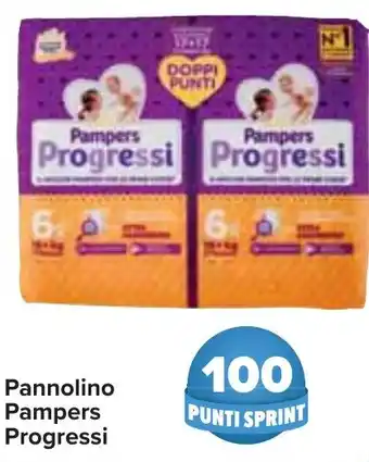 Carrefour Pannolino Pampers Progressi offerta