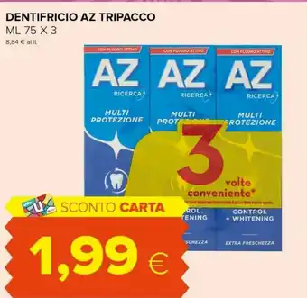 Tigre Az Dentifricio Tripacco offerta