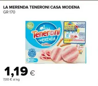 Tigre Casa Modena Teneroni La Merenda Equilibrata 170 G(ml) offerta