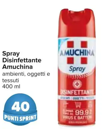 Carrefour Spray Disinfettante Amuchina ambienti, oggetti e tessuti 400 ml offerta