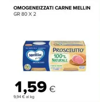 Tigre Mellin Omogeneizzati Carne offerta