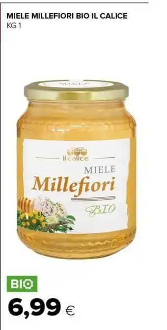 Tigre Il calice Miele Millefiori Bio offerta