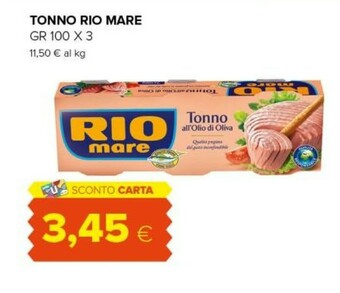 Tigre Rio Mare Tonno offerta