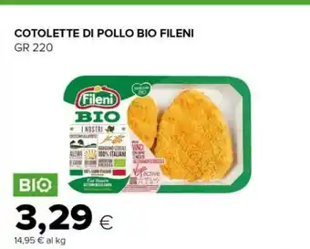 Tigre Fileni Petto Di Pollo A Fette Biologico offerta