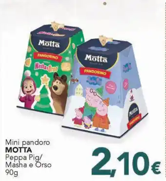 Mini pandoro MOTTA Peppa Pig/ Masha e Orso 90g
