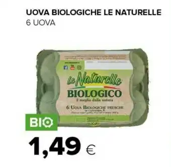 Le Naturelle 6 Uova Biologiche