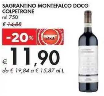SAGRANTINO MONTEFALCO DOCG COLPETRONE ml 750