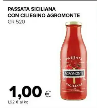 Tigre Agromonte Passata Siciliana Con Ciliegino offerta