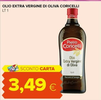 Tigre Pietro coricelli Olio Extra Vergine Di Oliva 1000 G(ml) offerta