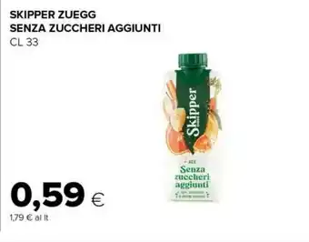 Tigre Zuegg Zuegg - Skipper Ananas 330 g(ml) offerta