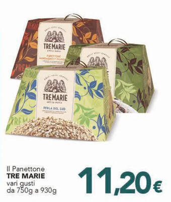 Altasfera Il Panettone TRE MARIE vari gusti da 750g a 930g offerta