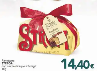 Panettone STREGA con crema di liquore Strega 1kg