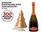 Bennet SPUMANTE FRANCIACORTA DOCG ALMA BELLAVISTA ml 750 offerta