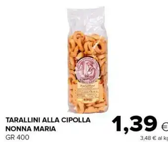 Tigre Nonna maria Tarallini Alla Cipolla 400 Gr offerta