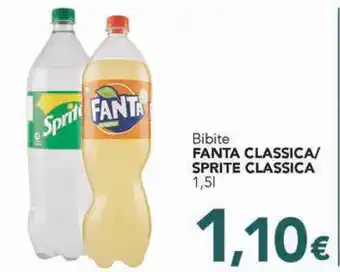 Altasfera Bibite FANTA CLASSICA/ SPRITE CLASSICA 1,5 l offerta