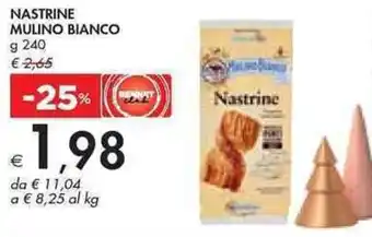 Bennet NASTRINE MULINO BIANCO g 240 offerta
