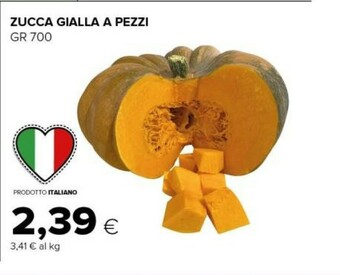 Tigre Zucca Gialla offerta