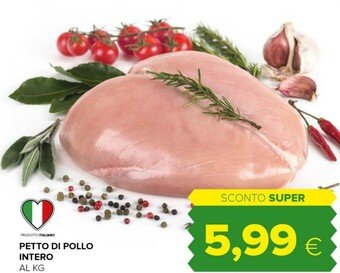 Tigre Petto Di Pollo Intero offerta