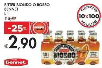 Bennet BITTER BIONDO O ROSSO BENNET L1 offerta