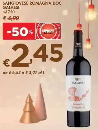 SANGIOVESE ROMAGNA DOC GALASSI ml 750