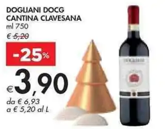 DOGLIANI DOCG CANTINA CLAVESANA ml 750