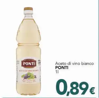 Altasfera Aceto di vino bianco PONTI 1 l offerta