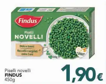 Piselli novelli FINDUS 450g