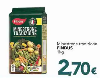 Altasfera Minestrone tradizione FINDUS 1kg offerta
