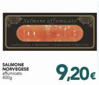 SALMONE NORVEGESE affumicato 400g