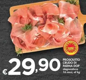 Bennet PROSCIUTTO CRUDO DI PARMA DOP stagionatura 16 mesi, al kg offerta