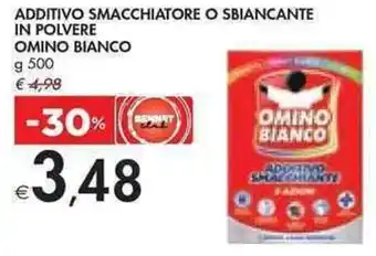 Bennet ADDITIVO SMACCHIATORE O SBIANCANTE IN POLVERE OMINO BIANCO g 500 offerta