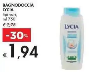 Bennet BAGNODOCCIA LYCIA tipi vari, ml 750 offerta
