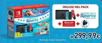 Unieuro Nintendo Switch Sports Set offerta