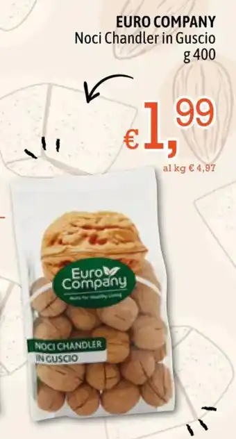 Famila EURO COMPANY Noci Chandler in Guscio g 400 offerta