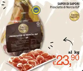 Famila SAPER DI SAPORI Prosciutto di Norcia IGP offerta