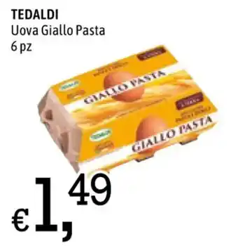 Famila TEDALDI Uova Giallo Pasta 6 pz offerta