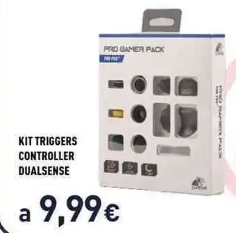 Unieuro KIT TRIGGERS CONTROLLER DUALSENSE offerta