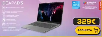 Euronics Lenovo IDEAPAD 3 offerta
